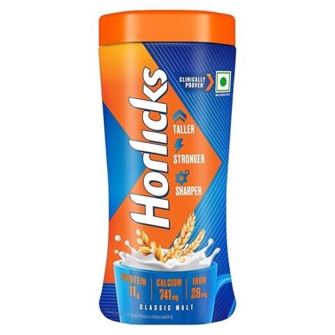 Horlicks Nutrition Drink Jar – 1 kg – Classic Malt