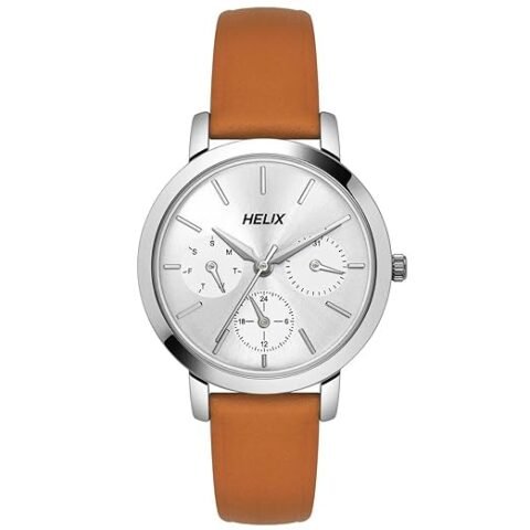 Helix Analog Silver Dial Women Watch – TW024HL34