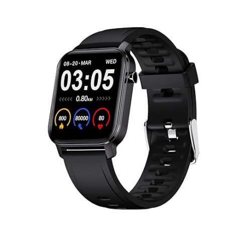 Maxima Max Pro X2 1.4″ Full Touch Screen Black Smart Watch