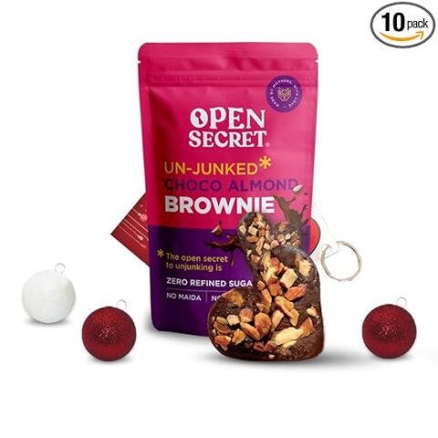 Open Secret Gift Hamper | Combo of 10 | Valentine Gift for Boyfriend, Valentine Gift for Girlfriend, Chocolate Box for Gift, Valentine Gift for Husband & Wife, Gift Hamper for Girls (Brownie Gift)