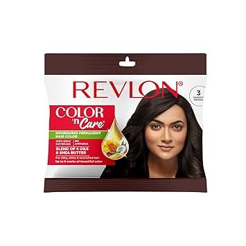 Revlon Color ‘n Care Permanent Hair Color for Women -3 Darkest Brown