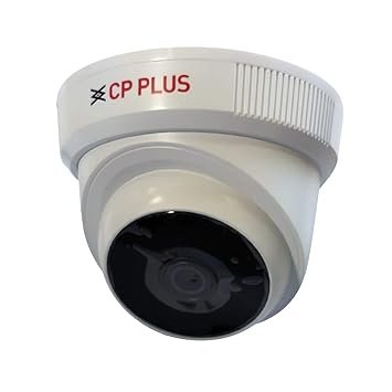 CP PLUS 2.4MP, 1080p IR Dome Wired Camera – 20Mtr White