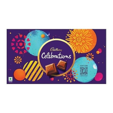 Cadbury Celebrations Assorted Chocolate Diwali Gift Pack, 144.1 g