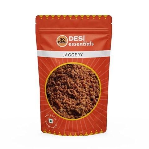 GO DESi Jaggery Powder 1 Kg, Gur, Gud, Pure and Natural