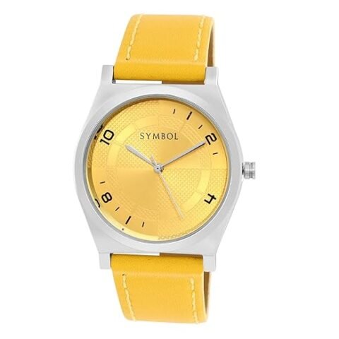 Amazon Brand – Symbol Analog Women’s Watch (Dial Colored Strap)