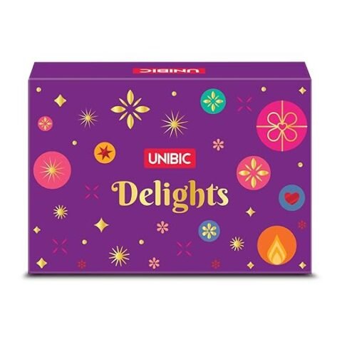 Unibic Delights Gift Box | Assorted Baklava Sweets I Gifting | Festive | Indian Sweets| Gift for Family, Friends, Clients, Mens and Womens I 200 G
