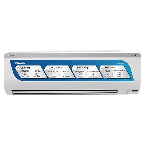 Daikin 1.5 Ton 3 Star Inverter Split AC (Copper, PM 2.5 Filter, Triple Display, Dew Clean Technology, Coanda Airflow, 2024 Model, MTKL50U, White)