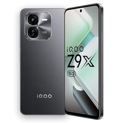 iQOO Z9x 5G (Storm Grey, 6GB RAM, 128GB Storage) | Snapdragon 6 Gen 1 with 560K+ AnTuTu Score