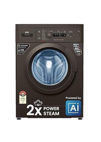 IFB 7 Kg 5 Star with 2X Power Steam, AI Powered, Fully Automatic Front Load Washing Machine (DIVA AQUA MXS 7010, In-built Heater, Mocha)