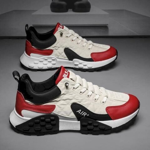 Hasten Unique Attractive Men Casual Shoes Walking Shoes For Men (White , 9)