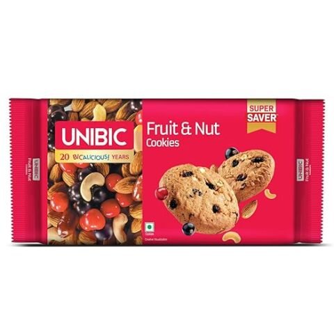 FRUIT & NUT COOKIES SSP 18 X 450G/500G weight may vary