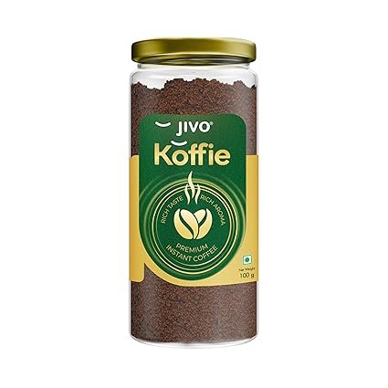 Jivo KOFFIE | Instant Smooth Premium Coffee | 100gm (Pack of 1)