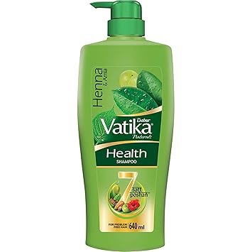 Dabur Vatika Health Shampoo – 640ml | With 7 natural ingredients