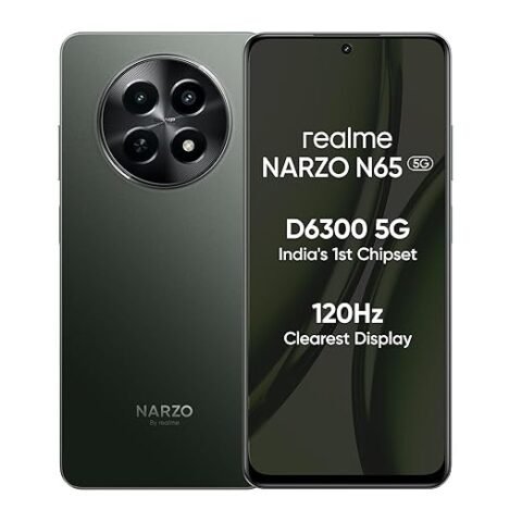 Realme Narzo N65 5G (Deep Green, 4GB RAM, 128GB Storage)