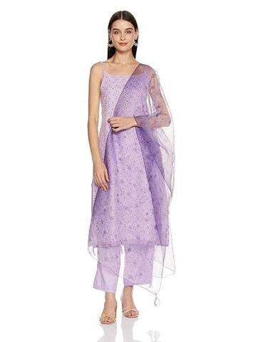 KETCH Women Regular Fit Printed Sleeveless Ethnic Set