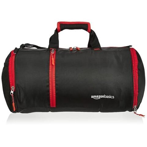 Amazon Basics 22 L Nylon and Polyester Duffel Bag for Men and Women