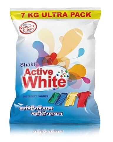 Active White Detergent Washing Powder, 7 kg Ultra Pack