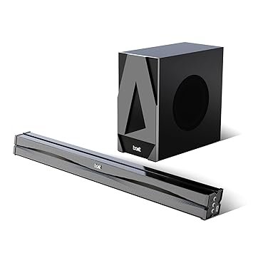 boAt Aavante Bar Orion Plus, 160W Signature Sound, 2.1CH,Multi-Compatibility, Attractive Design, EQ Modes & Master Remote Control, Bluetooth Sound Bar, Home Theatre Soundbar Speaker (Midnight Black)