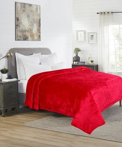 Dream Living Premium Flannel Double Bed Winter Blanket