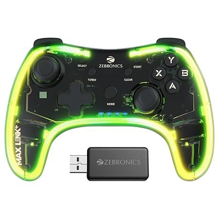 ZEBRONICS MAX LINK + Wireless Gamepad