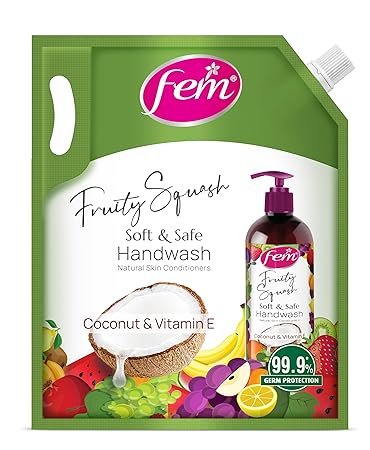 DABUR Fem Fruity Squash Soft & Safe Handwash – 1500Ml