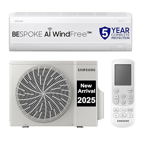 Samsung 1.5 Ton 3 Star Windfree AI Inverter Smart Split AC