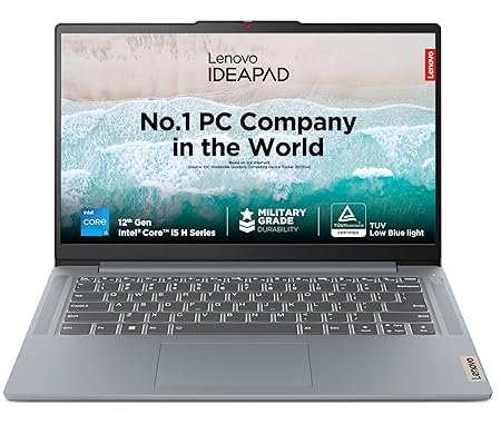 Lenovo IdeaPad Slim 3 12th Gen Intel Core i5-12450H 14″ FHD Laptop