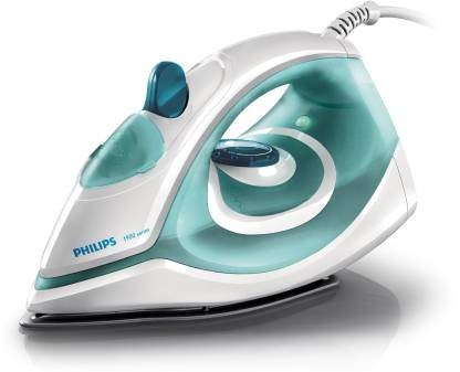 PHILIPS GC1903/21 1300 W Steam Iron (White and Green)