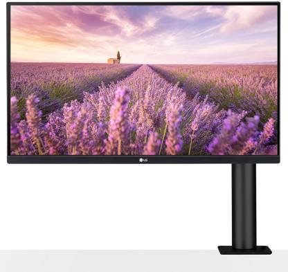 LG 68.58 cm (27 Inch) Quad HD IPS Panel with HDMI, DP Ports, sRGB 99%, USB Type-C, Height / Swivel Adjustment Monitor (27QN880)