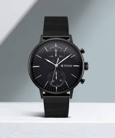 Titan Light Leathers IV Analog Watch – For Men NQ90135NM01