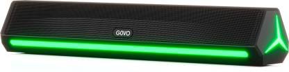 GOVO GOSURROUND 350 | 2000 mAh Battery 24 W Bluetooth Speaker (Platinum Black, 2.0 Channel)