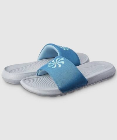 NIKE Men Slides (Blue , 9)