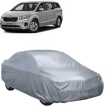 MotohunK Car Cover For Kia Carnival (Without Mirror Pockets) (Silver)