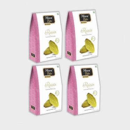 MEVABITE Premium Green Raisins Kishmish (1Kg)