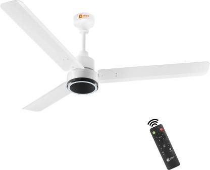 Orient Electric Ujala Prime 5 Star 1200 mm 3 Blade Ceiling Fan (BLDC Motor with Remote | White | Pack of 1)