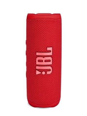 JBL Red Flip 6 with 12Hr Playtime – Customize Audio by JBL App 30W Portable BT Speaker
