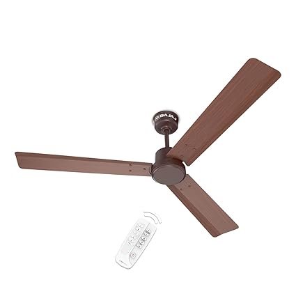 Bajaj Classico Sleek Wood 1200Mm (48″) Bldc Ceiling Fans For Home | Bee 5 Star Rated Energy Efficiency Ceiling Fan