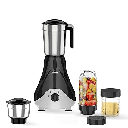 Lifelong Mixer Grinder for Kitchen – 4 Jars 500 Watt Mixie