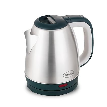 Pigeon by Stovekraft Hot Plus Electric Kettle (16245) with Stainless Steel Body, 1.5 litre
