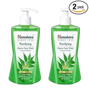 Himalaya Purifying Neem Face Wash 400ML (pack of 2)