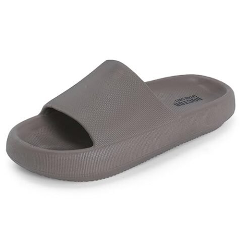 DOCTOR EXTRA SOFT Men’s Classic Ultra Soft Sliders/Slippers with Cushion FootBed for Adult | Comfortable & Light Weight | Stylish & Anti-Skid | Waterproof & Everyday Flip Flops for Gents/Boys D-504