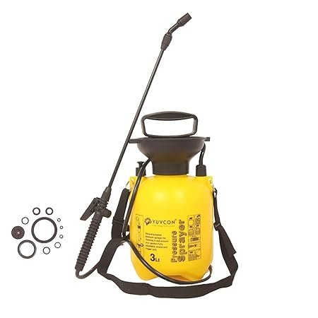 Yuvcon Manual Pressure Sprayer, Multi-Purpose Compression Sprayer for Gardening & Agriculture Spray Pump with Washer Set(3 litres) Yuvcon Manual Pressure Sprayer, Multi-Purpose Compression Sprayer for Gardening & Agriculture Spray Pump with Washer Set(3 litres)
