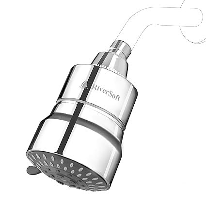 RiverSoft DIVA-05 Shower Filter for Hard Water