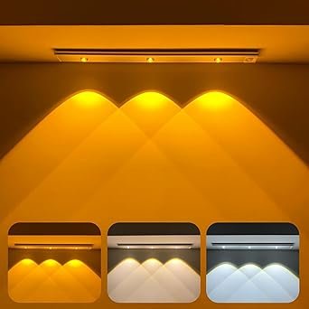 One94Store Under The Cabinet Lights 40 cm Motion Light Home Removable Dimmable USB Rechargeable Closet Light