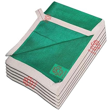 BENAVJI Multipurpose Shade Net Agro Net Green Net – 75% Green Colour Size 7X10 FEET