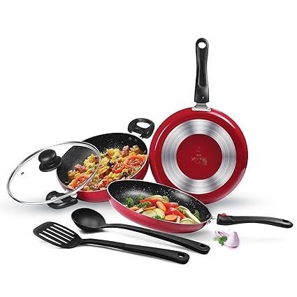 Milton Pro Cook Kitchen Pride Nonstick Cookware Set of 5