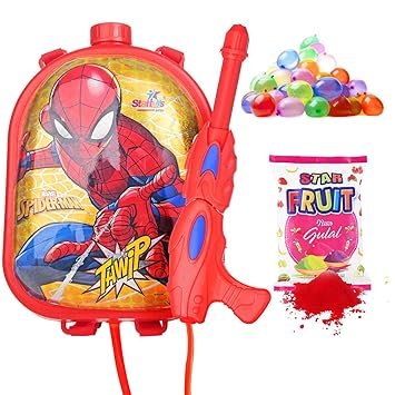 GRAPHENE Spiderman Holi Pichkari Water Gun for Kids