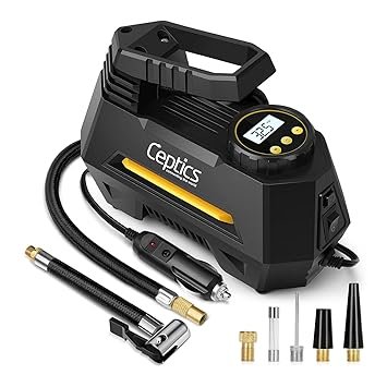 Ceptics Tyre Inflator for Car Compressor Air Pump Ceptics Tyre Inflator for Car Compressor Air Pump
