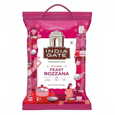 India Gate Basmati Rice FEAST ROZZANA, 5kg
