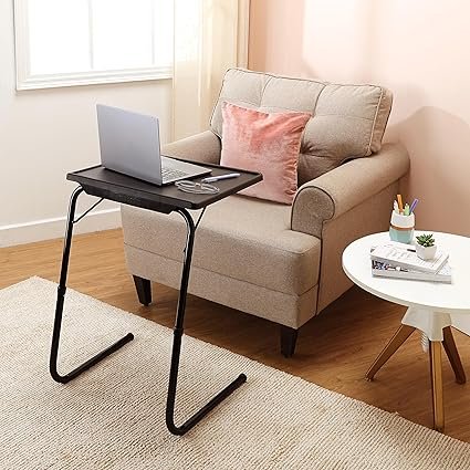 Amazon Basics Height Adjustable Laptop Table